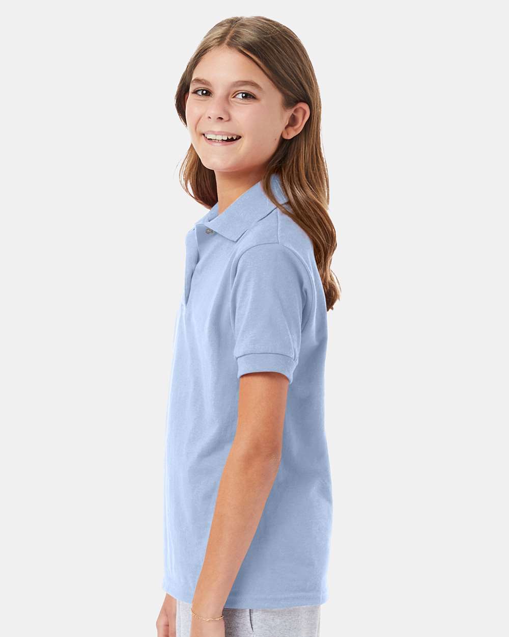 Pack 6 : Hanes Youth Ecosmart® Jersey Polo