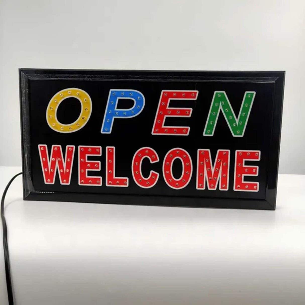 Flashing Animated Open Closed LED Sign
