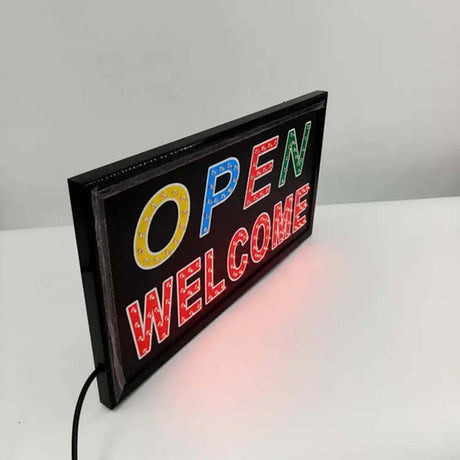Flashing Animated Open Closed LED Sign