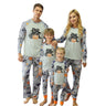 Christmas Homewear Set Top & Stripe Pants
