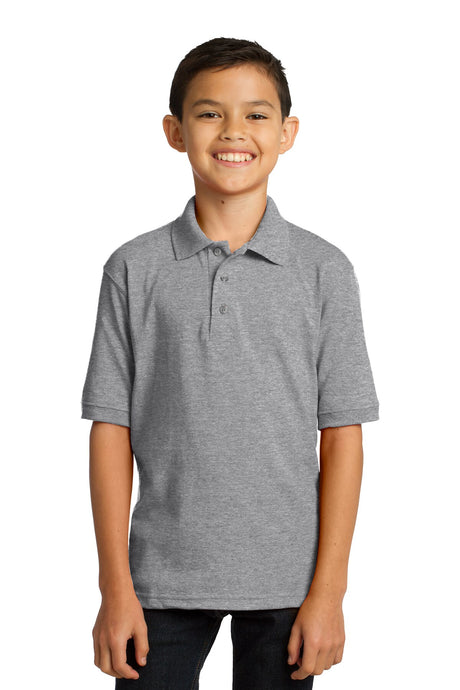 Youth Core Blend Jersey Knit Polo T-Shirt | RADYAN®