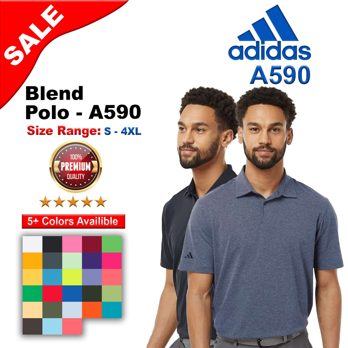 Adidas® Blend Polo
