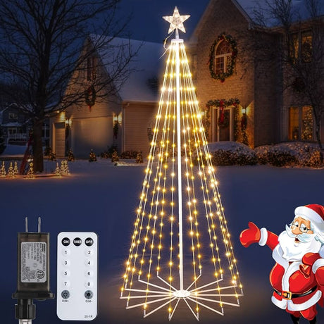 Christmas 6ft Tree Light with LED Star