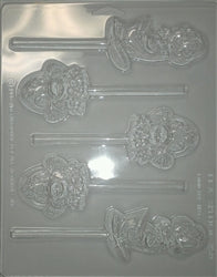 Cute Ducks Sucker Chocolate Mold - IL459