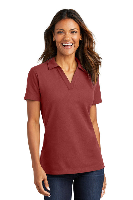 Port Authority® Women's C-FREE Cotton Blend Pique Polo