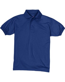 Hanes® Youth EcoSmart Jersey Knit Polo