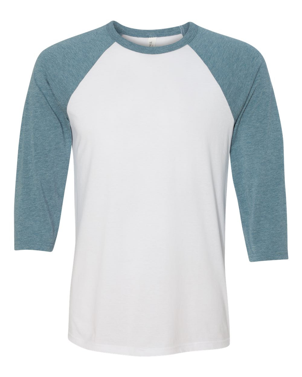 BELLA + CANVAS® Three-Quarter Sleeve Baseball Tee
