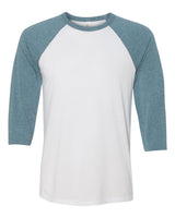 BELLA + CANVAS® Three-Quarter Sleeve Baseball Tee
