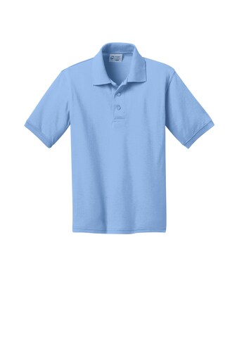 24 Pack: Port & Company® Youth Core Blend Jersey Knit Polo