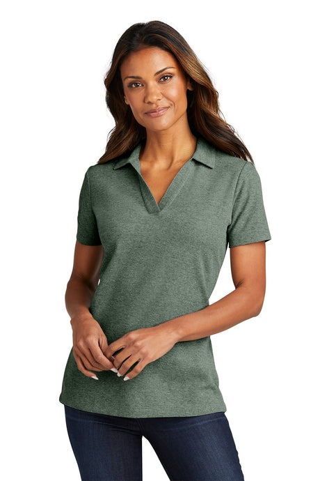 Port Authority® Women's C-FREE Cotton Blend Pique Polo