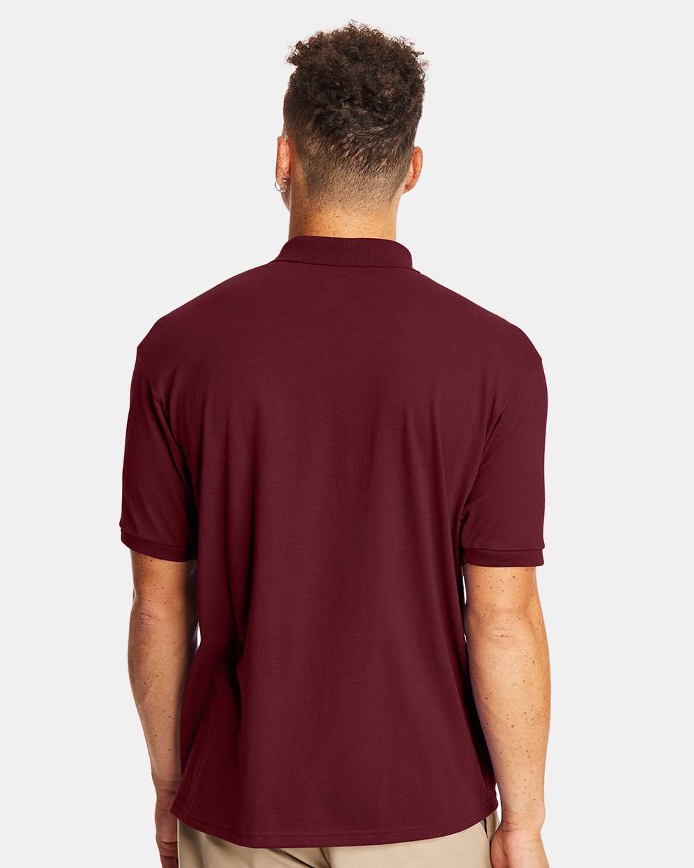 Hanes® Ecosmart Jersey Polo T-shirt For Men