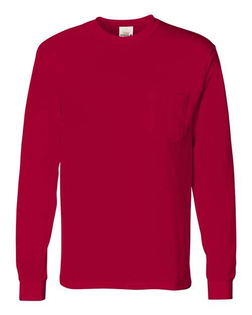 Authentic Long Sleeve Pocket T-Shirt