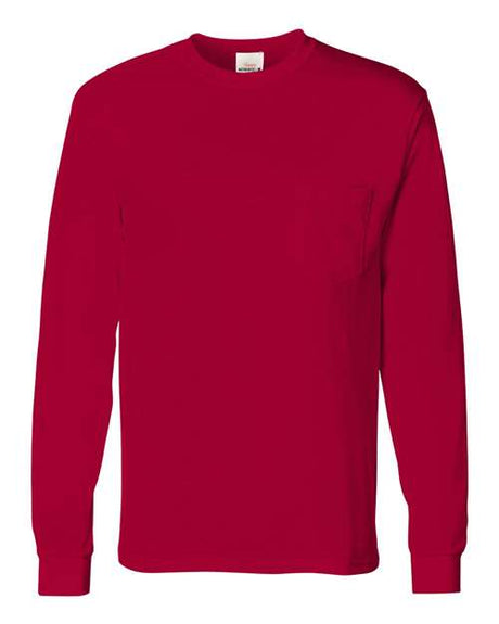 Authentic Long Sleeve Pocket T-Shirt