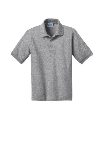 12 Pack : Port & Company® Youth Core Blend Jersey Knit Polo
