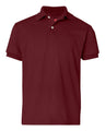 Pack 6 : Hanes Youth Ecosmart® Jersey Polo