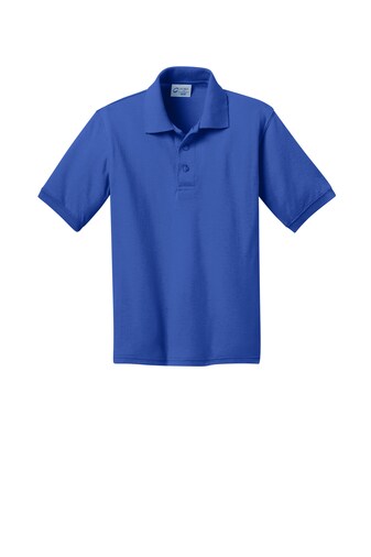 24 Pack: Port & Company® Youth Core Blend Jersey Knit Polo