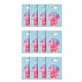 8 1/2" x 12" Pink Princess Party Castle Plastic Treat Bags - 12 Pc.