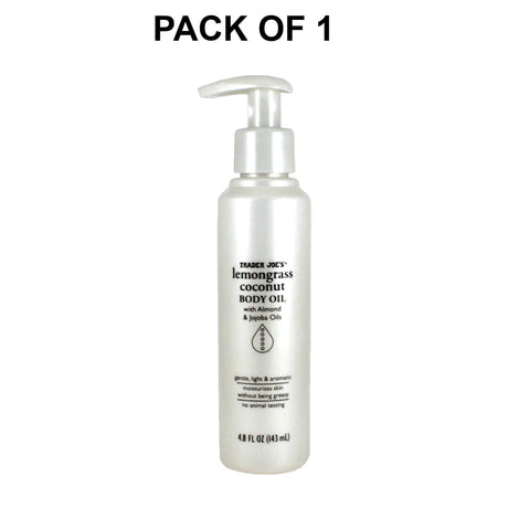 Traders Joe's Lemongrass Coconut Body Oil