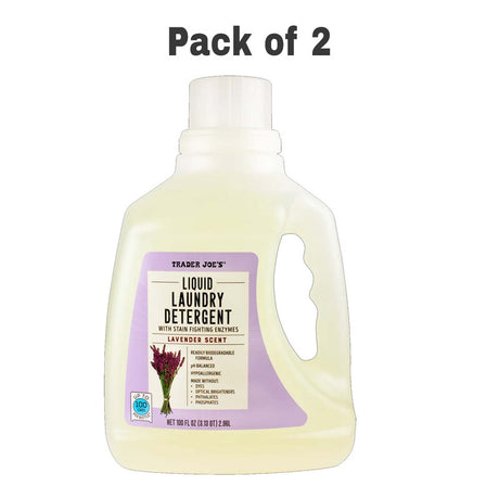 Traders Joe's Liquid Laundry Detergent Lavender Scent