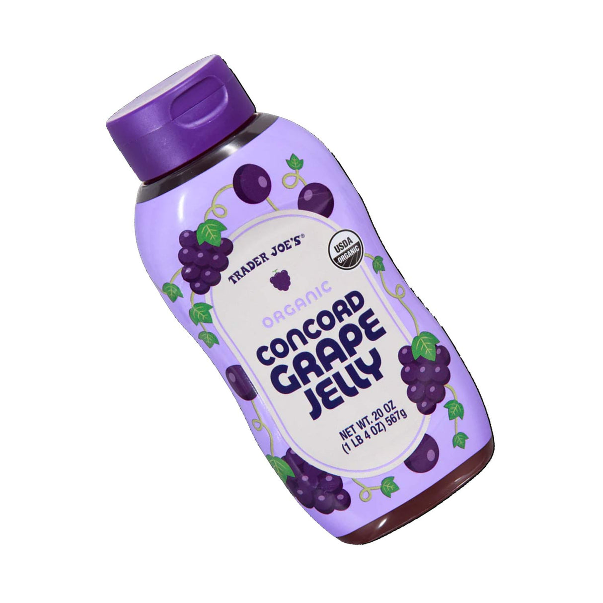 Organic Concord Grape Jelly 20 oz Sweet & Fruitful
