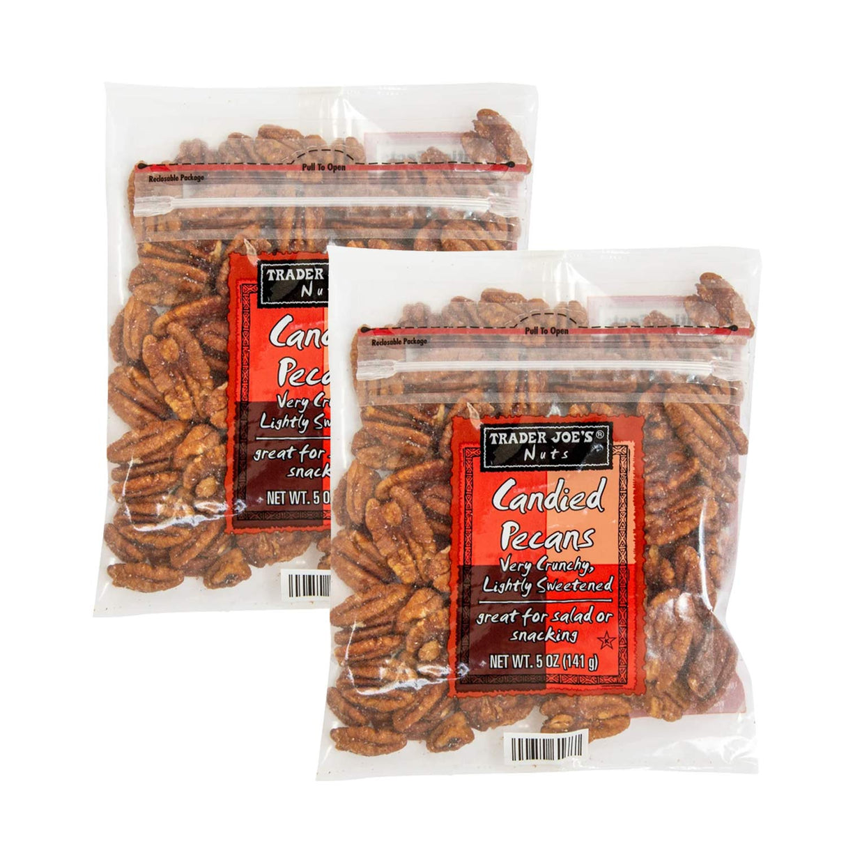 Candied Pecans – Sweet & Crunchy Snack, 5 oz