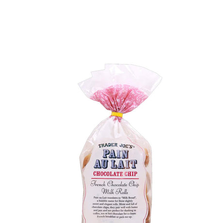 Trader Joe's Chocolate Chip Pain Au Lait Soft & Sweet 9.9 oz