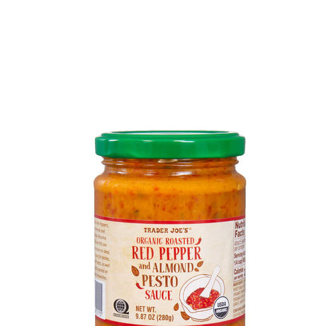 Trader Joe’s Organic Roasted Red Pepper & Almond Pesto 9.87 Oz