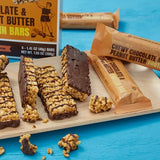 Trader Joe's Chewy Chocolate & Peanut Butter Protein Bars 7.05 oz
