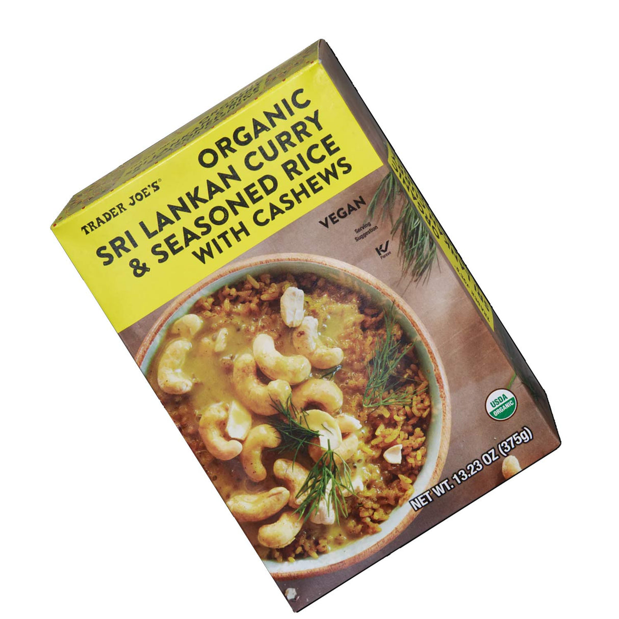 Organic Sri Lankan Curry & Rice 13.23 oz