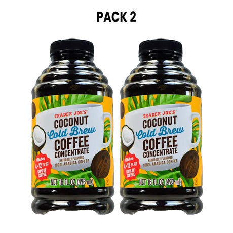 Coconut Cold Brew Coffee Concentrate 16 oz