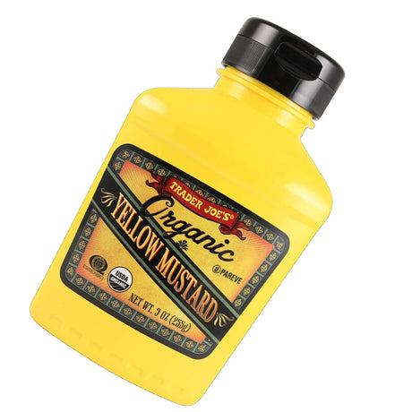 Trader Joe’s Tangy & Smooth Organic Yellow Mustard 9 oz