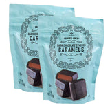 Dark Chocolate Covered Caramels 10 Oz