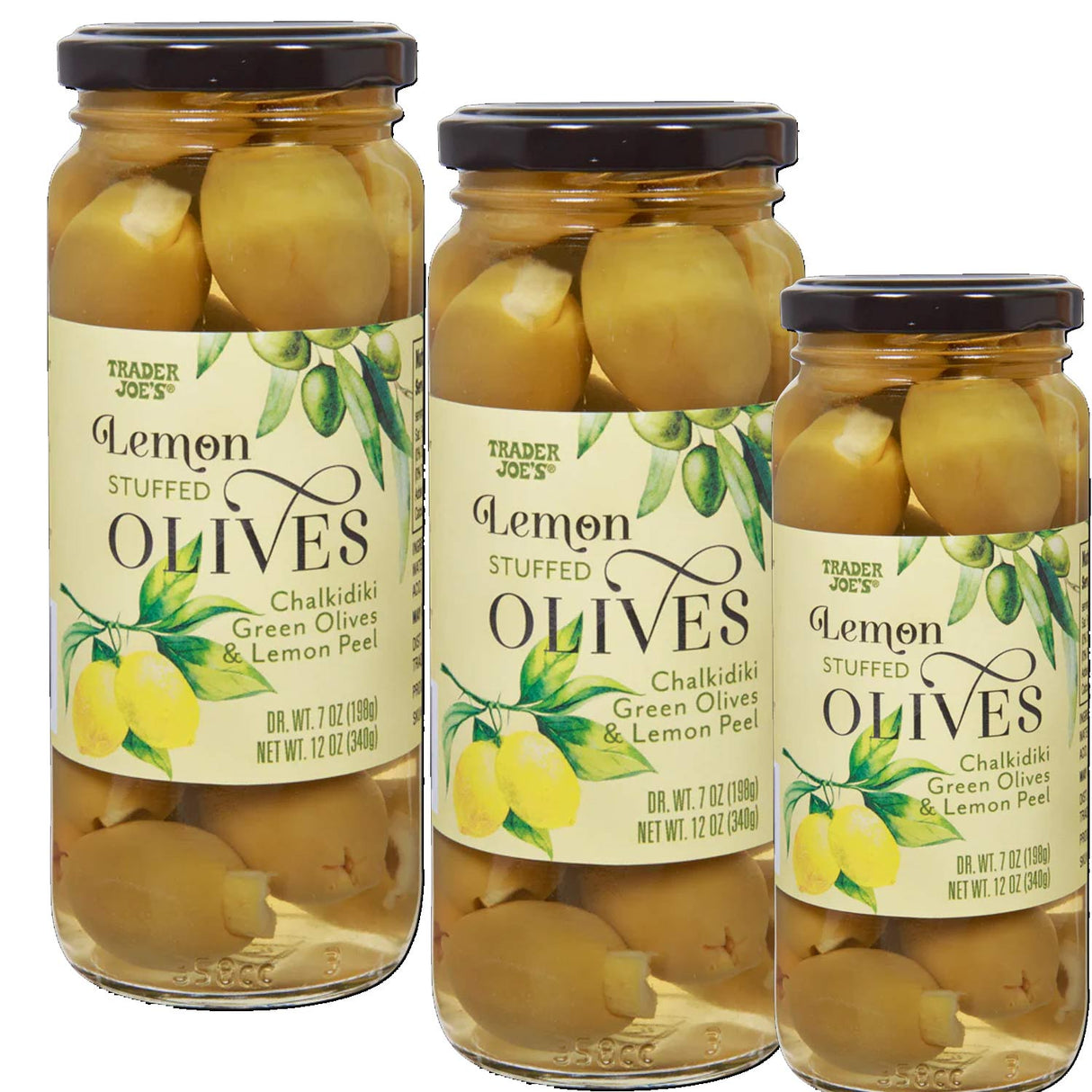 Lemon Stuffed Olives 12 Oz