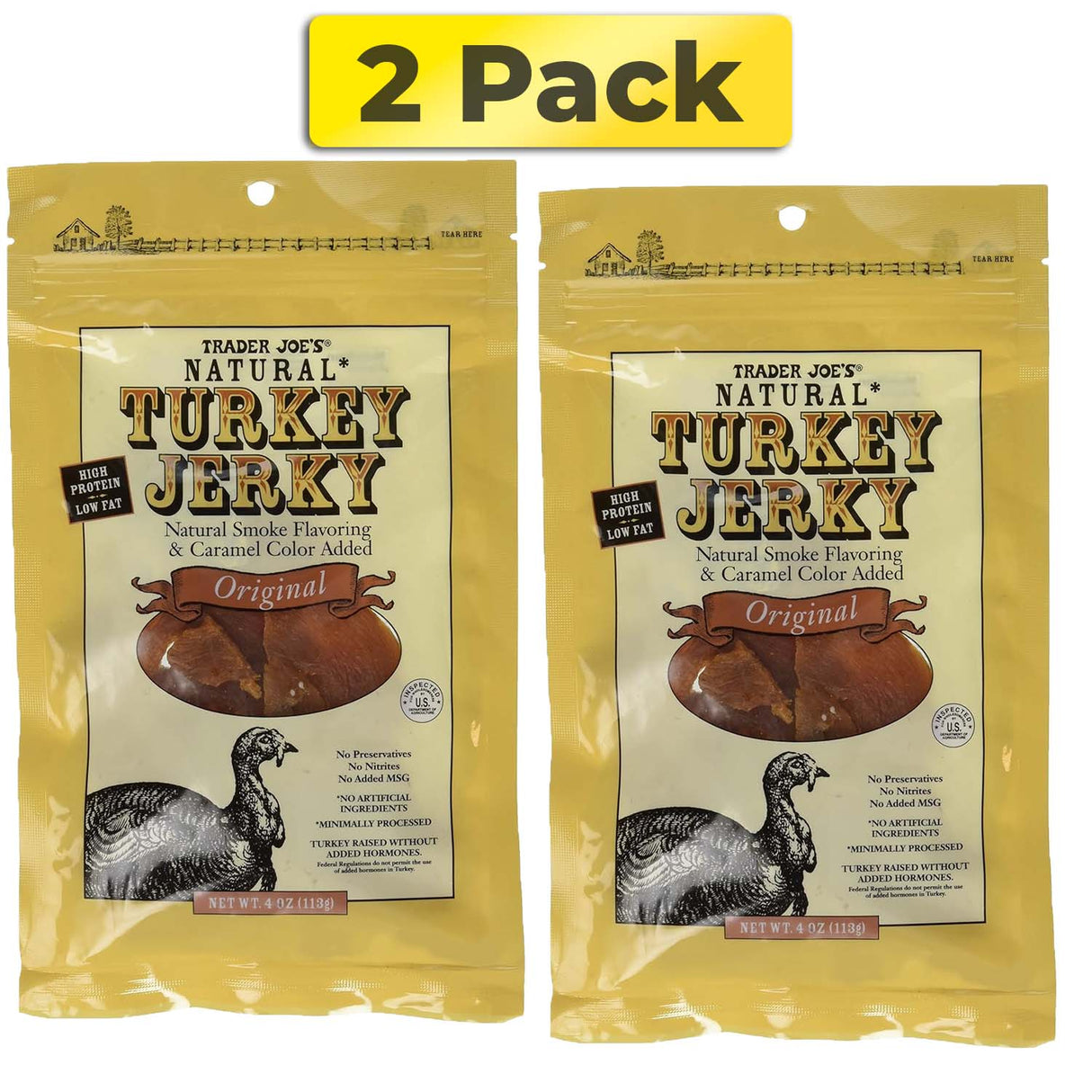Trader Joe's Natural Turkey Jerky - Original