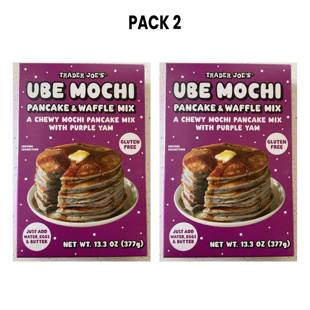 Ube Mochi Pancake & Waffle Mix 16 oz