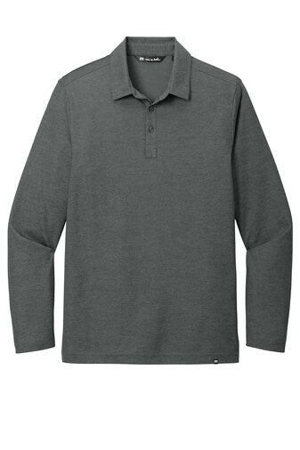 TravisMathew® Oceanside Heather Long Sleeve Polo