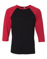 BELLA + CANVAS® Three-Quarter Sleeve Baseball Tee