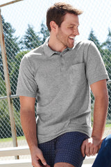 Knit Pocket Polo T-shirt for Men | RADYAN®
