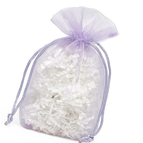 Flat Bottom Organza Bags 5 1/2''x11/2''x10 1/2'' for Fancy Favor Bags