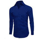Mens Slim Fit Polo Shirt Navy Color