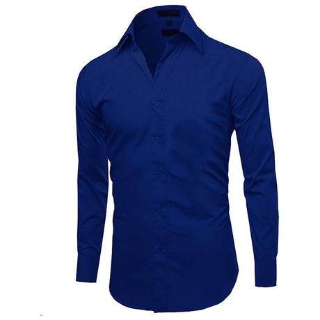 Mens Slim Fit Polo Shirt Navy Color