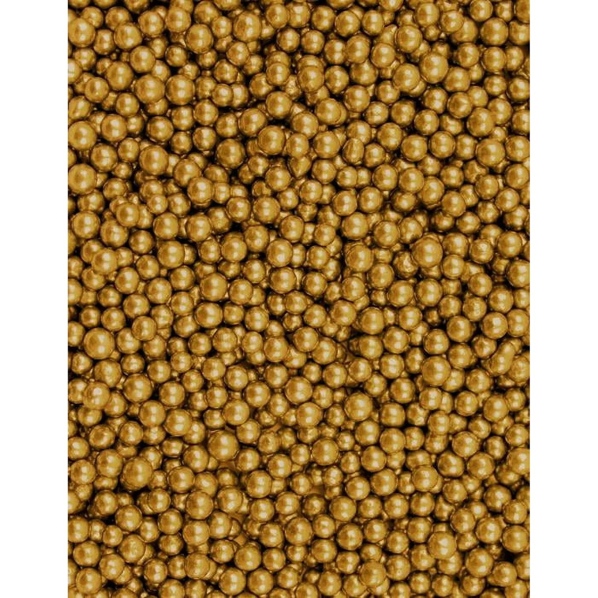 Krazy Sprinkles Gold Pearl 8mm Sprinkle Beads by Bakell