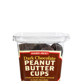 Trader Joe's Dark Chocolate Peanut Butter Cups (16 Oz)