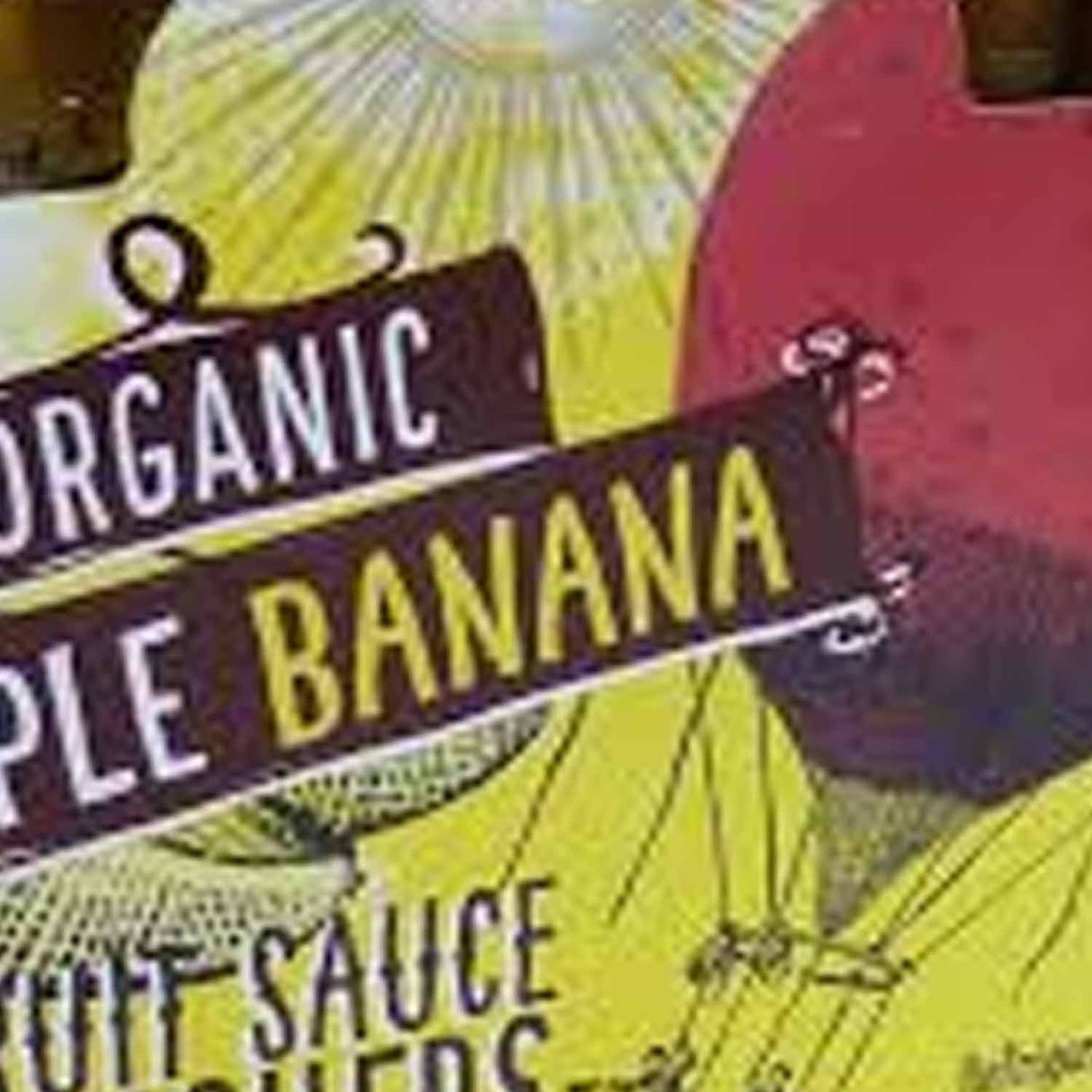 Trader Joes Organic Apple Banana Fruit Sauce Crushers/12.7 Oz