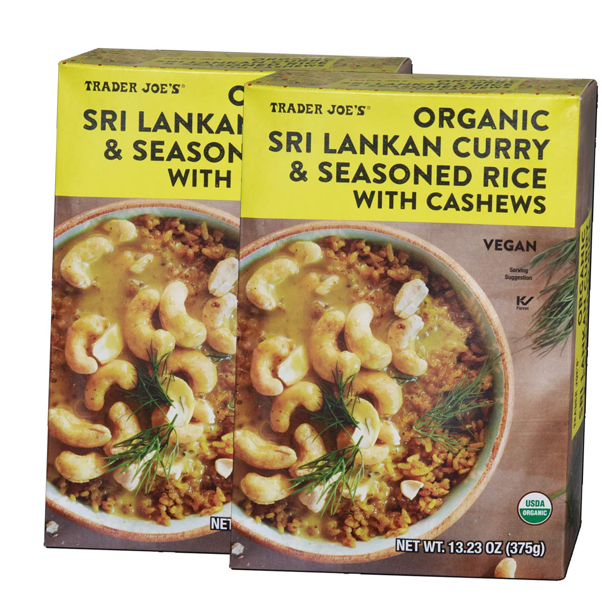 Organic Sri Lankan Curry & Rice 13.23 oz