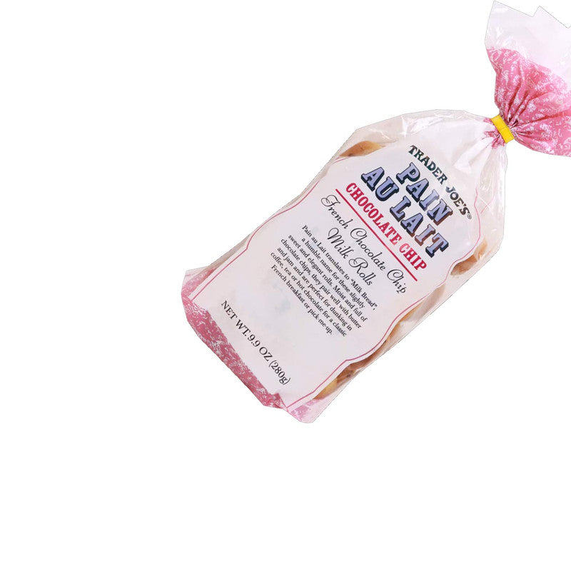 Trader Joe's Chocolate Chip Pain Au Lait Soft & Sweet 9.9 oz