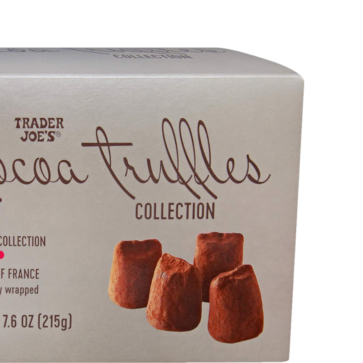 Cocoa Truffles Collection 7.6 Oz Box