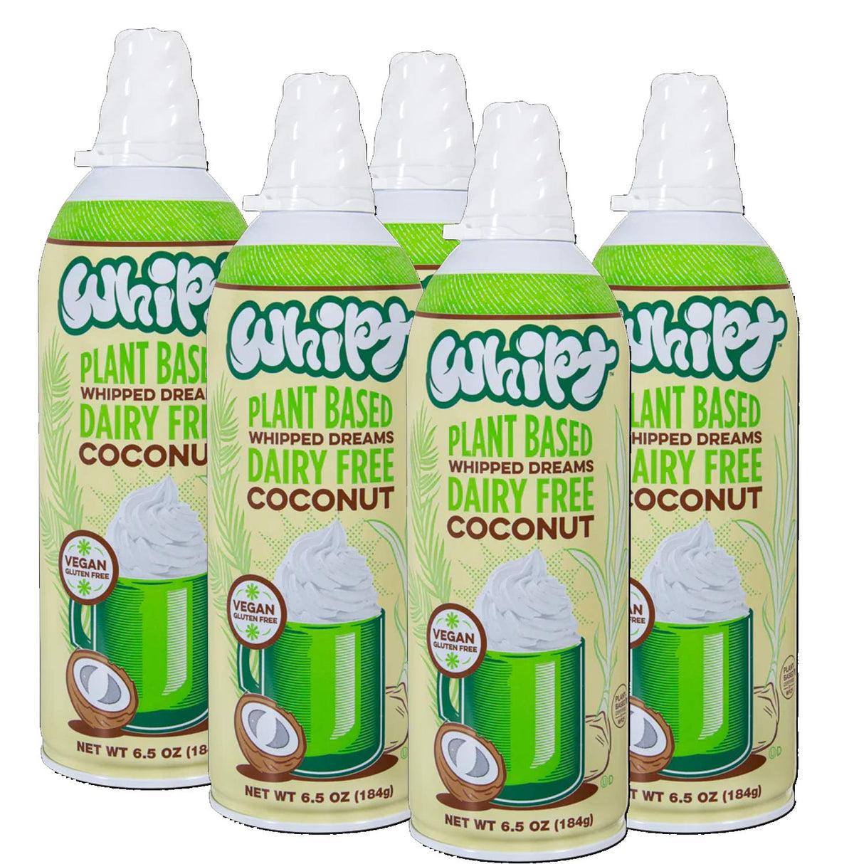 Whipt Plant Based Dairy Free Whipped Coconut 6.5 Oz
