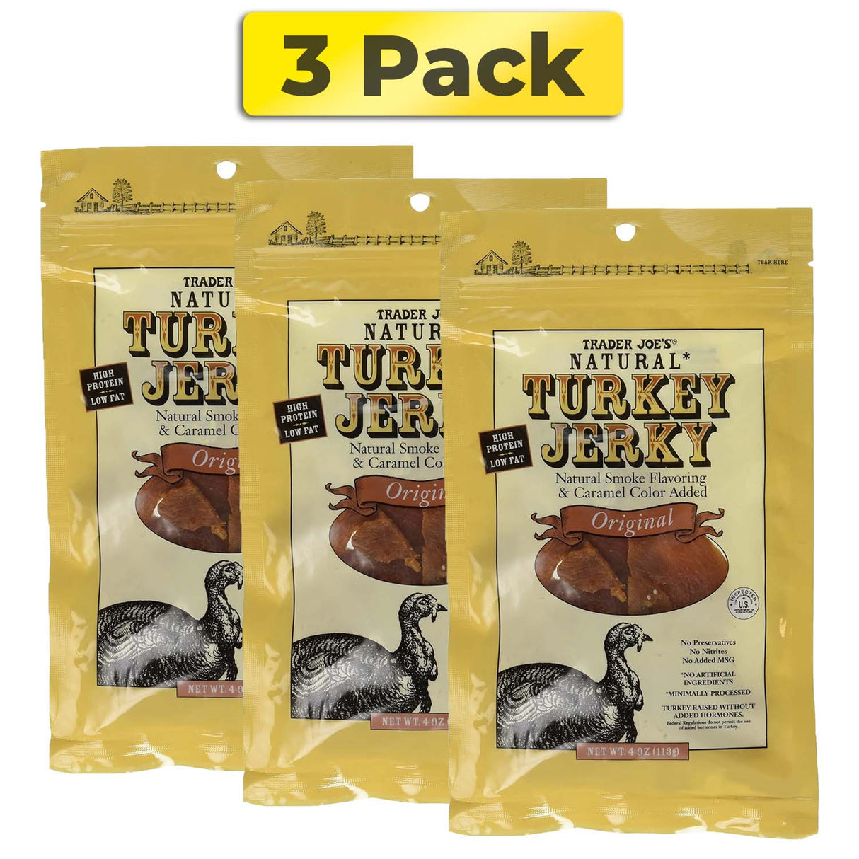 Trader Joe's Natural Turkey Jerky - Original