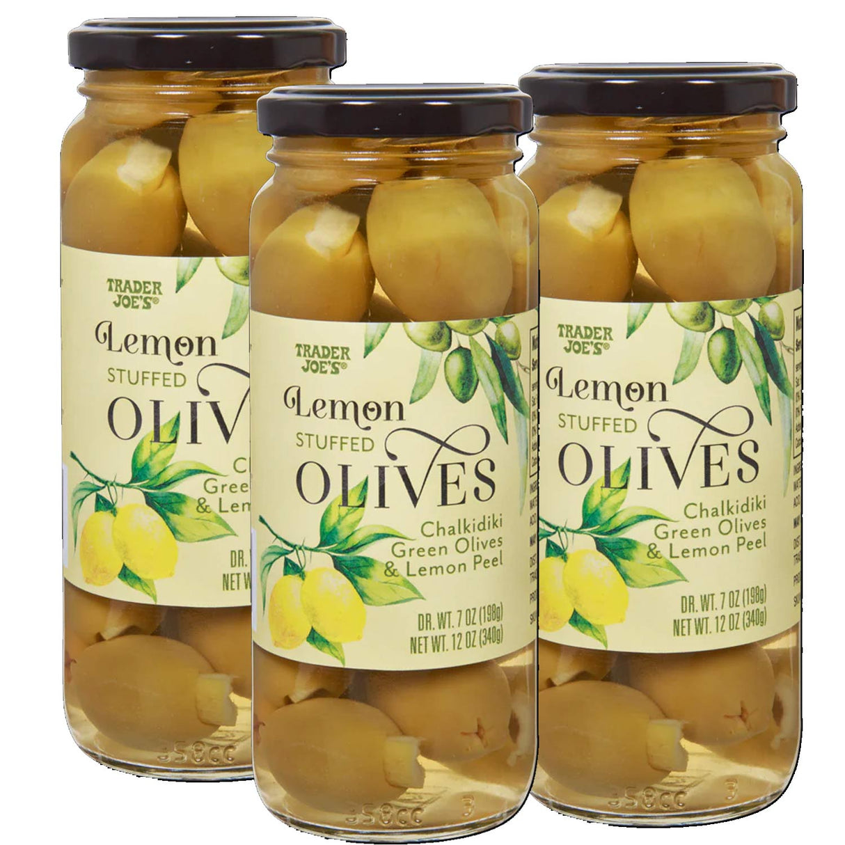 Lemon Stuffed Olives 12 Oz